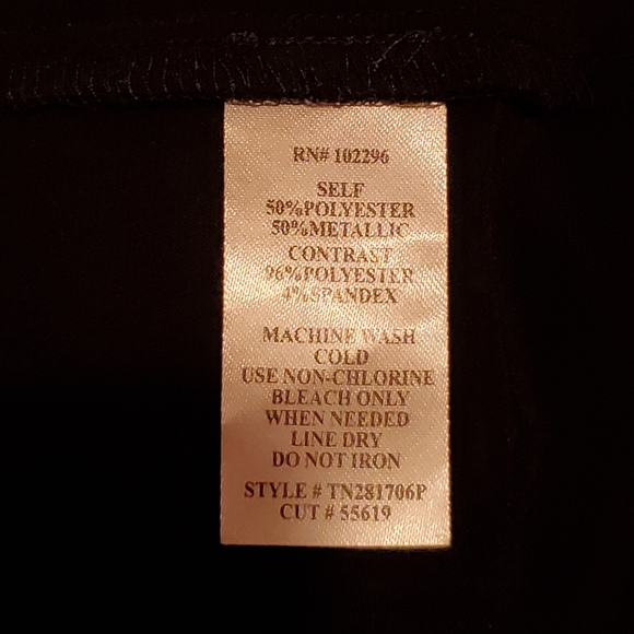 Silver Metallic Silver Jacket Dress - Picture 5 of 5